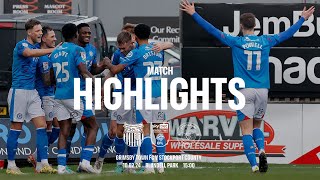 Grimsby Town Vs Stockport County  Match Highlights  100224 [upl. by Sailesh885]