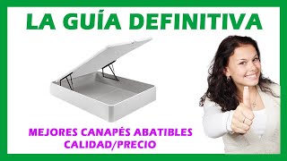 ✅ MEJORES CANAPÉS ABATIBLES 2021 ✅  👉 ¿Qué canapé abatible comprar LA GUÍA IMPRESCINDIBLE 👈 [upl. by Hsima236]