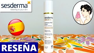 🥰SESDERMA AZELAC RU Luminous Fluid Cream SPF50✅Mejor Crema con Ácido Tranexámico para MANCHAS [upl. by Eserehs]