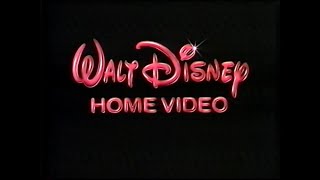 Walt Disney Home Video logo High tone variant 1993 [upl. by Alyad]