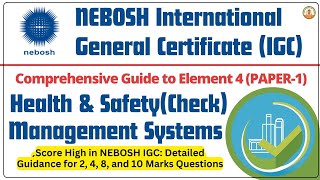 Nebosh IGC Element 4 [upl. by Daniala]