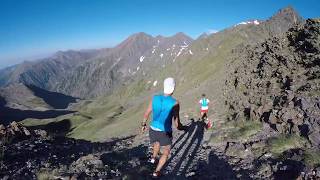 Kilian Jornet incredible downhill comapedrosa skyrace in a record pace [upl. by Nanis508]