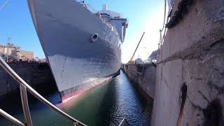 Graving Dock Undocking Operation [upl. by Eira]