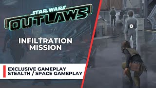 Star Wars Outlaws  Stealth Gameplay  Infiltrating an Empire Space Ship [upl. by Irrehs360]