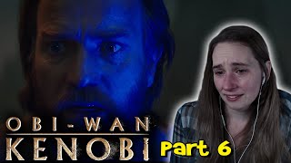 This episode BROKE me ObiWan Kenobi Part 6 Reaction  Review  First Time Watching [upl. by Ibbed]