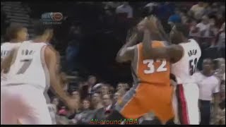 NBA Duels Shaquille ONeal Vs Greg Oden 200809 [upl. by Gusta]