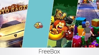 FreeBox 28 GTO Racing Flappy Bird Banana Kong Angry Gran Run [upl. by Nnylrats651]