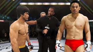 UFC 4  Bruce Lee vs Ikuhisa Minowa EA Sports UFC 4 [upl. by Rimola910]