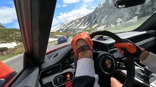 Col du Grimsel en 911 GT3 BVM [upl. by Abeh]