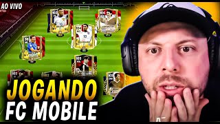 😊AO VIVO  JOGANDO FC MOBILE 24 [upl. by Joannes]