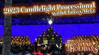 2023 Candlelight Processional with Chrissy Metz First Performance at EPCOT [upl. by Sikram]