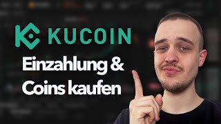 KuCoin  EURO einzahlen amp Coins kaufen  KuCoin Tutorial Deutsch [upl. by Naryt]