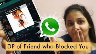 How to see Profile Photo after getting Blocked on WhatsApp🔥 [upl. by Sredna243]