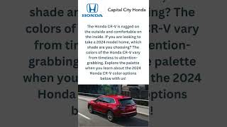 2024 Honda CRV Colors  Capital City Honda shorts [upl. by Vernier]