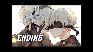 NIER AUTOMATA Walkthrough Part 11  ENDING ROUTE A PC Lets Play Commentary [upl. by Aarika]