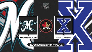 2024 Canadian Crown Elite 15 Tournament  NAX Varsity vs Martensville Sem Final [upl. by Aenahs978]