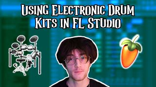 How to Use an Electronic Drum Kit in FL Studio Donner DED200 [upl. by Shaylyn]