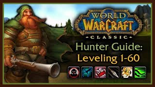 Classic WoW Hunter Leveling Guide 20 Pets Talents Rotation Bow Progression Tips amp Tricks [upl. by Minerva]