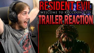 RESIDENT EVIL WELCOME TO RACCOON CITY  Official Trailer  REACTION [upl. by Allicsirp838]