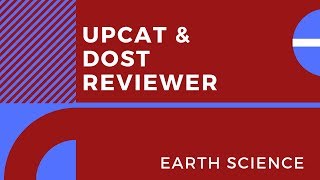 UPCAT amp DOST Examination Reviewer EARTH SCIENCE [upl. by Lleunamme]