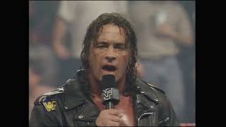 Bret Hart turns Heel  Raw after Wrestlemania 13 amp Trashes his American Fans Part 1 [upl. by Yeroc243]