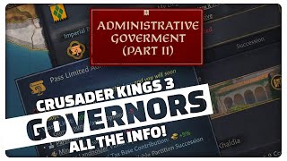 Scheme Your Way To Imperial Governor Status In CK3 Roads To Power [upl. by Hibben]