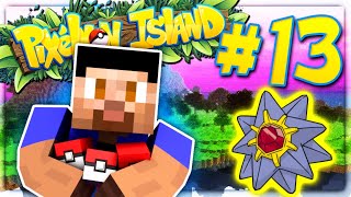 GETTING STARMIE  PIXELMON ISLAND SMP 13 Pokemon Go Minecraft Mod [upl. by Tnemelc]