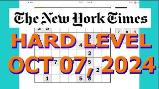 Look Like The Highest Level Extremely Difficult Quadruple Sudoku Solution  October 7 2024 [upl. by Okeim334]