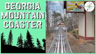 POV 👀 GA Mountain Coaster 🇩🇪 Helen GA [upl. by Jobina]