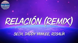 🎵 Sech Daddy Yankee  Relación Remix  Romeo Santos Bad Bunny Anitta Mix [upl. by Urbanus940]