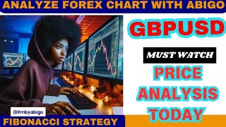 GBPUSD ANALYSIS TODAY MUST WATCH 🚨 UPDATE PRICE PREDICTION USING FIBONACCI LEVELS forex gbpusd [upl. by Llovera]