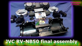 JVC RVNB50 final assembly [upl. by Nonnad]