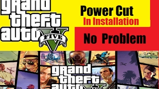 How to resume gta v installation after power cut [upl. by Eeneg259]