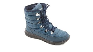 Tony Little Cheeks Fit Body Quilted Sneaker Boot with Ge [upl. by Formenti]