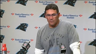 LIVE Panthers Head Coach Ron Rivera Addresses Cam Newtons Sexist Remarks [upl. by Sibell]