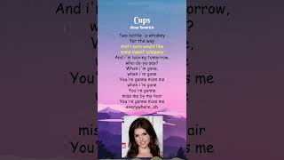 Anna Kendrick  Cups Lyrics shorts [upl. by Villada114]