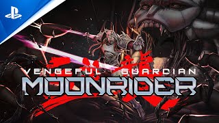 Vengeful Guardian Moonrider  Release Date Trailer  PS5 amp PS4 Games [upl. by Winona746]