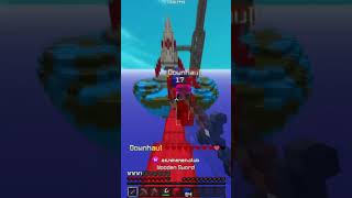 I Destroyed a Pro in Minemen Club Bedfight minecraft minemenclub hypixel minemanner bedwars [upl. by Econah]