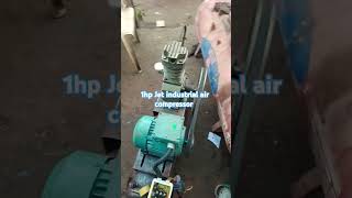 Jet 1hp industrial air compressor ready for salepanindia aircompressor mechanic elgi repair [upl. by Floss]