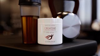 Liposomal Creatine Powder Monohydrate  Micronized Creatine Supplement  Codeage [upl. by Wendi]