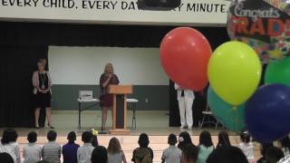 Eastvale Elementary Kindergarten 2017 Promotion Mrs Carlson [upl. by Merritt546]