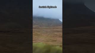 Beautiful Scottish Highlands scotland highland travel trending uk unitedkingdom shorts [upl. by Aedrahs557]