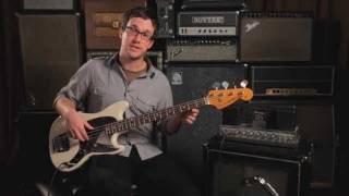 How to Play a C Sharp  D Flat Note  Bass Guitar [upl. by Micheil]