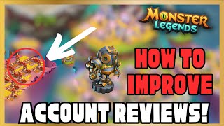 MONSTER LEGENDS ACCOUNT REVIEW  PVP ATTACK HELP amp MORE  EPISODE 1 [upl. by Ellekcim]