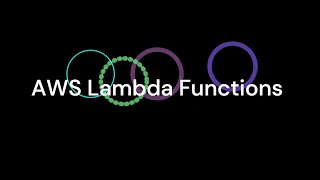 AWS Lambda Functions [upl. by Adalheid]