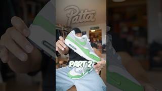 PATTA x Nike Air Max 1 🟢 Chlorophyll « 20Th Anniversary » edt 2024  PART2 nike patta sneakers [upl. by Orofselet]