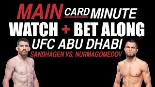 UFC Abu Dhabi Sandhagen vs Nurmagomedov LIVE Stream  Watch Along Fight Companion  UFC on ABC 7 [upl. by Oulman992]