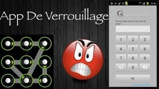 APP De Verrouillage  Protéger ses applications avec un code ou un model  Sur android [upl. by Neelyk873]