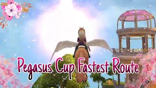 Pegasus Cup Fastest Route 14 horseridingtales [upl. by Centonze]