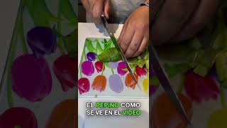 MONTADITOS DE PEPINO Y GUACAMOLE navidad shorts youtubeshorts christmas recetasnavideñas keto [upl. by Ilke561]